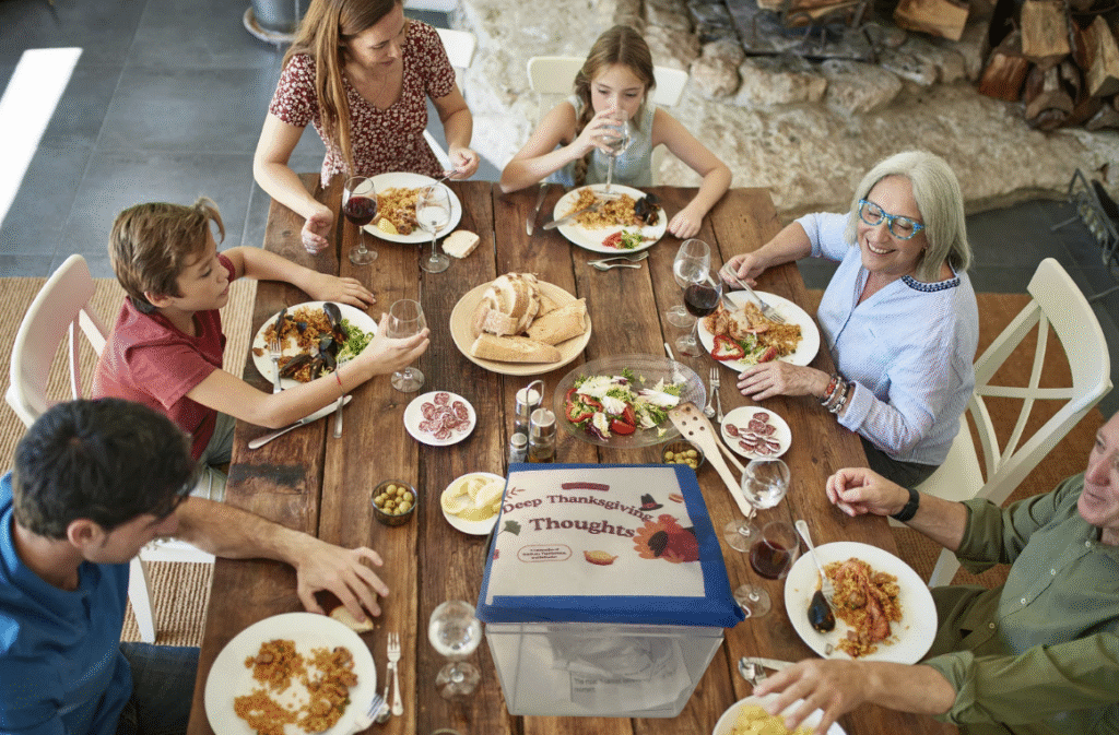 holiday family meal