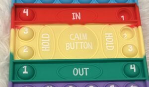 CBT Fidgets & Therapy Tools​ - Square Breathing Pop it