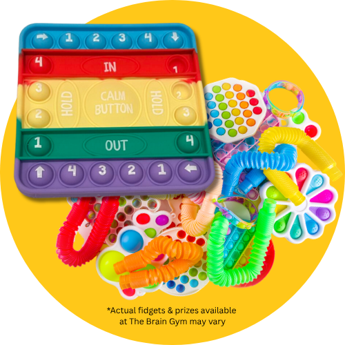 Brain Gym at Light On Anxiety Fidgets Prizes