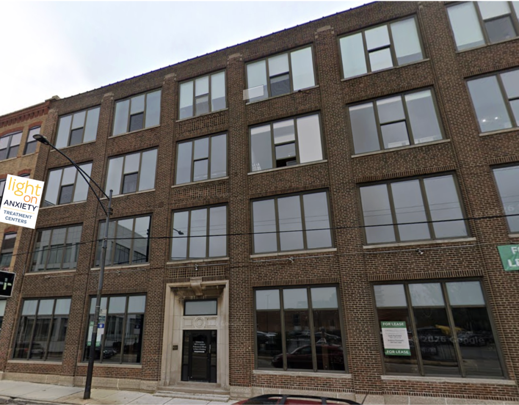 Lincoln Park Office Exterior of Light On Anxiety on Clybourn in Chicago
