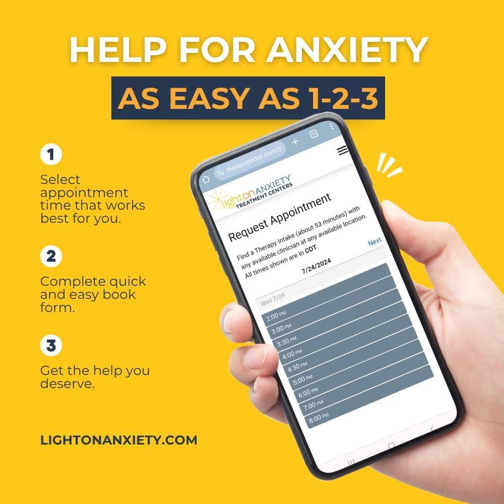 Start Anxiety Treatment at light on anxiety instructions