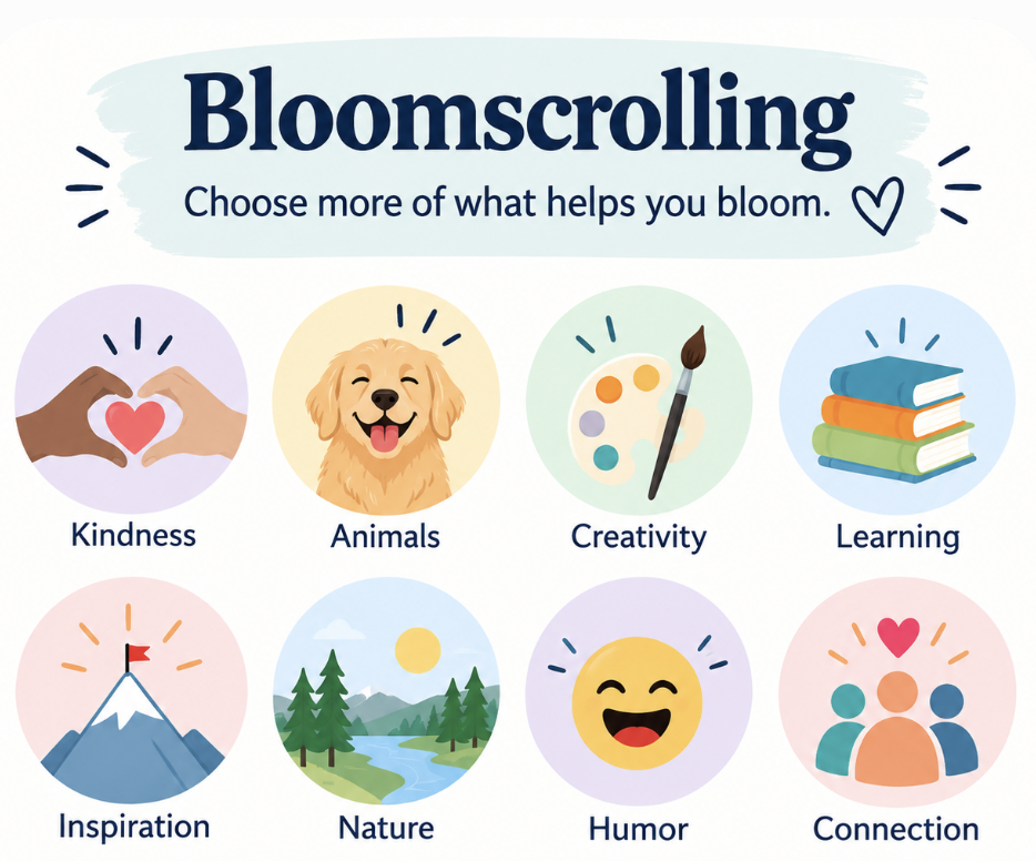 bloom scrolling